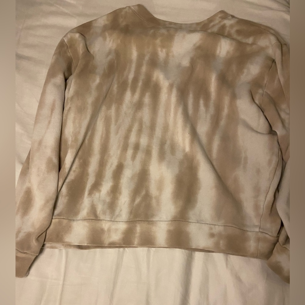Dyed Cream Sweatshirt